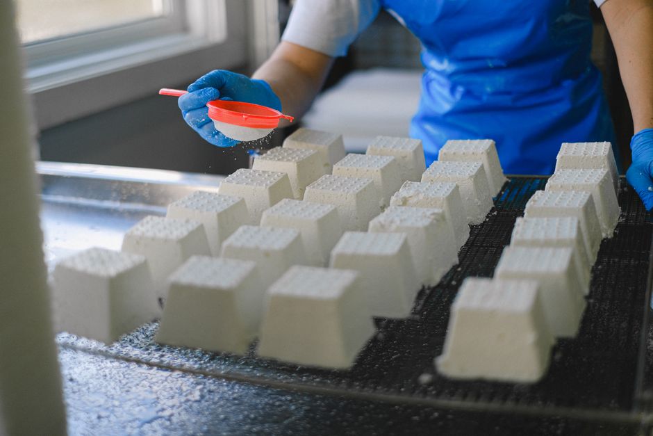 El queso Oaxaca que traemos de una cooperativa de Etla